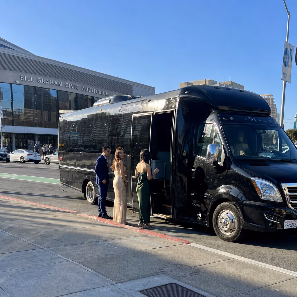 Rent a Bus to Bill Graham Civic Auditorium