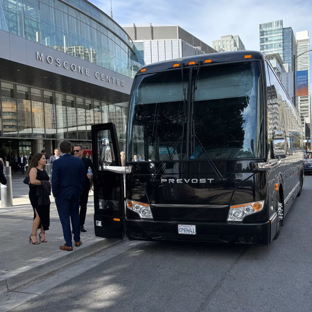Rent a Bus to Moscone Center