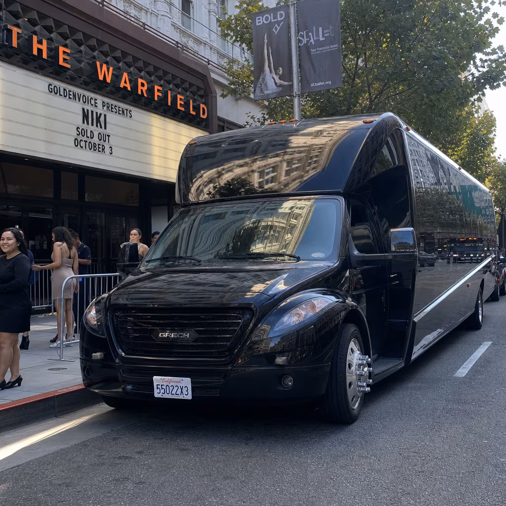 Rent a Bus to Warfield