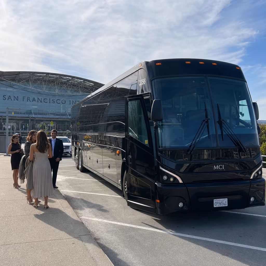 Rent a Bus to San Francisco International Airport