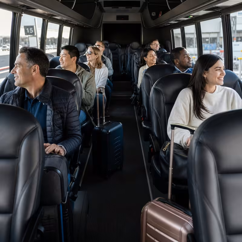 San Francisco Airport Transportation fleet vehicle