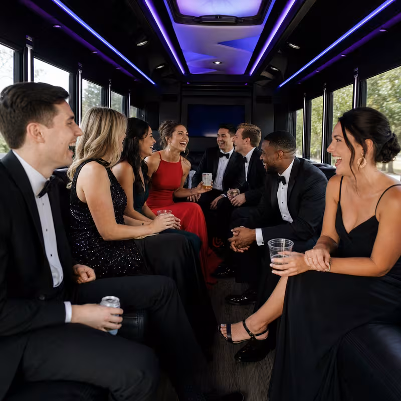San Francisco Prom & Homecoming Transportation fleet vehicle