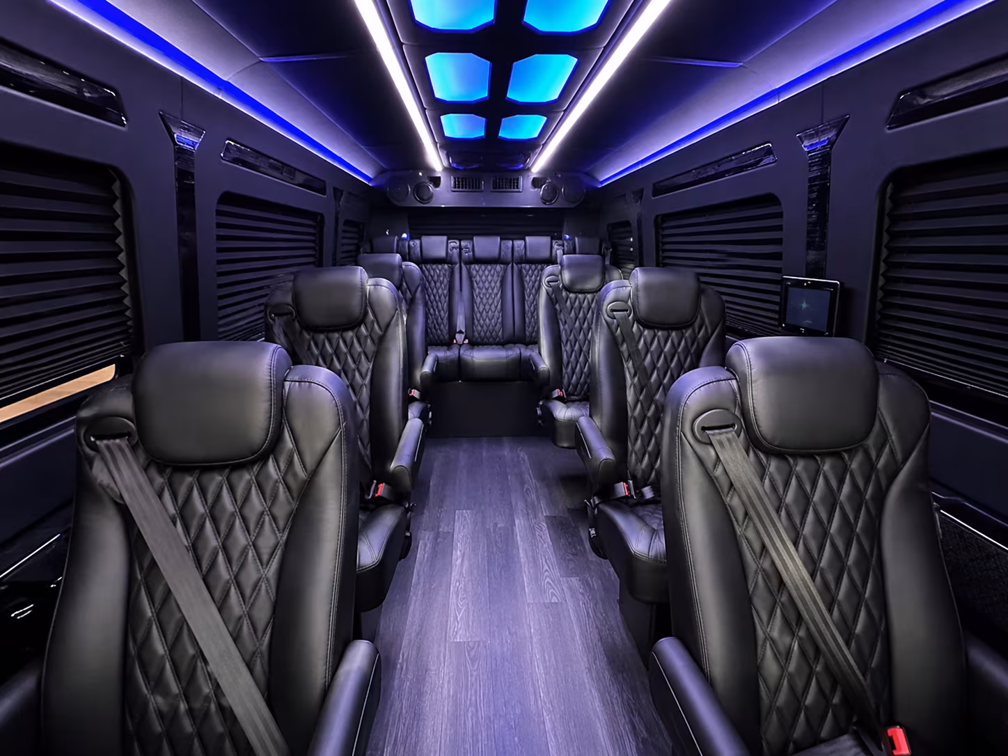 San Francisco Airport Shuttle & Transportation party bus exterior