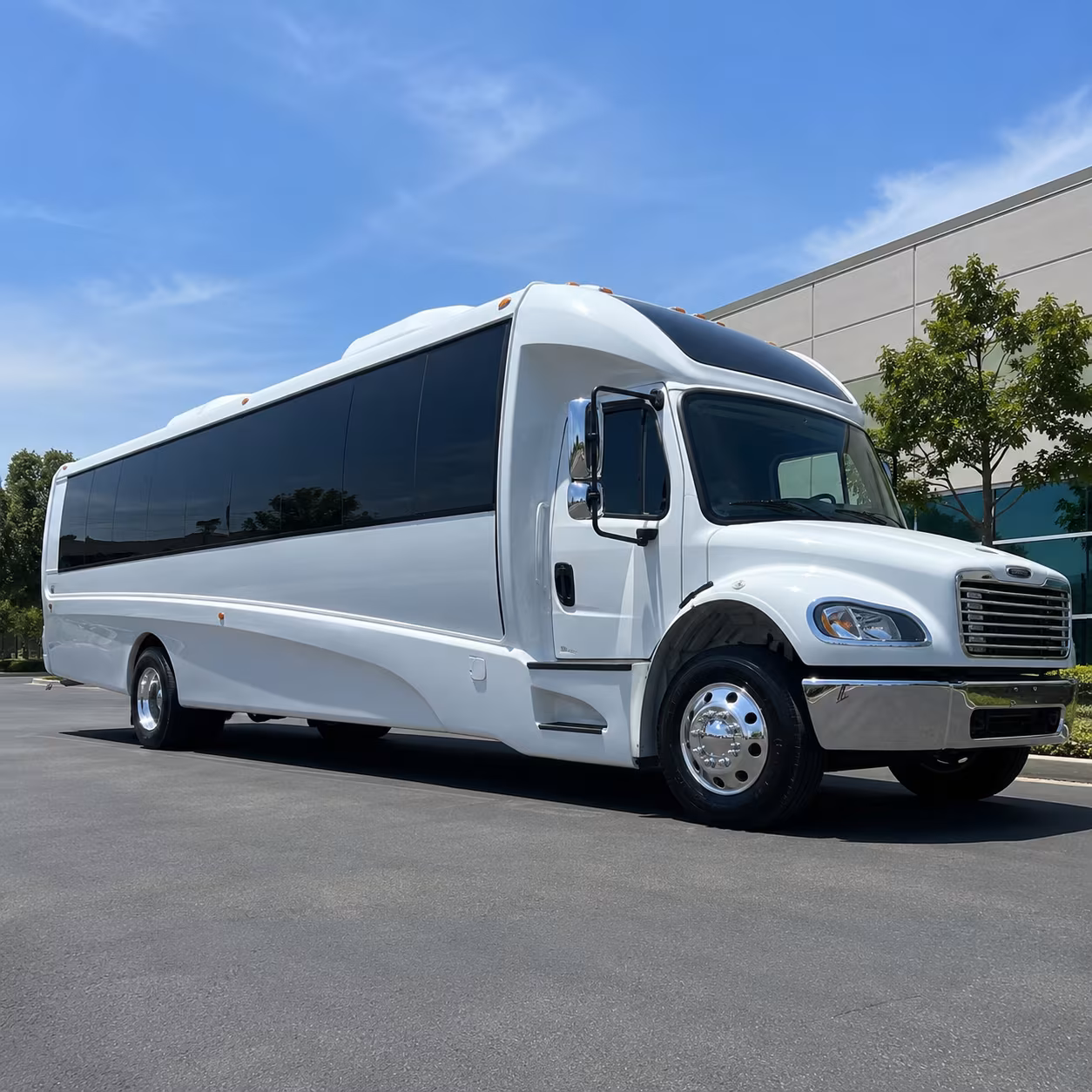 San Francisco Airport Shuttle & Transportation party bus exterior