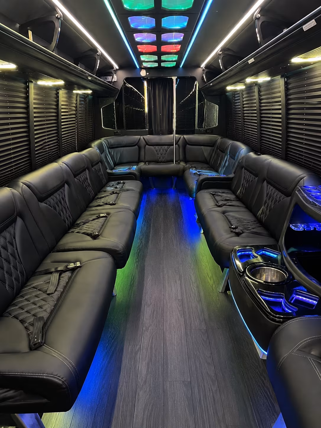 San Francisco Bachelor & Bachelorette Transportation party bus exterior