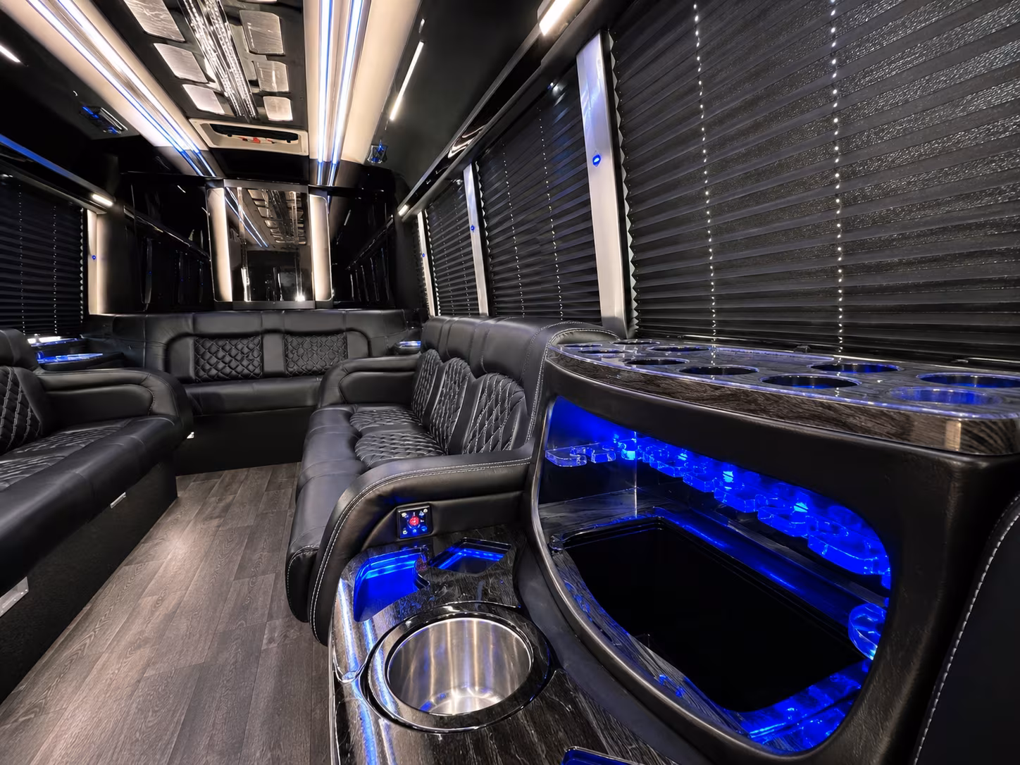 San Francisco Birthday, Sweet 16, & Quinceañera Transportation onboard seating
