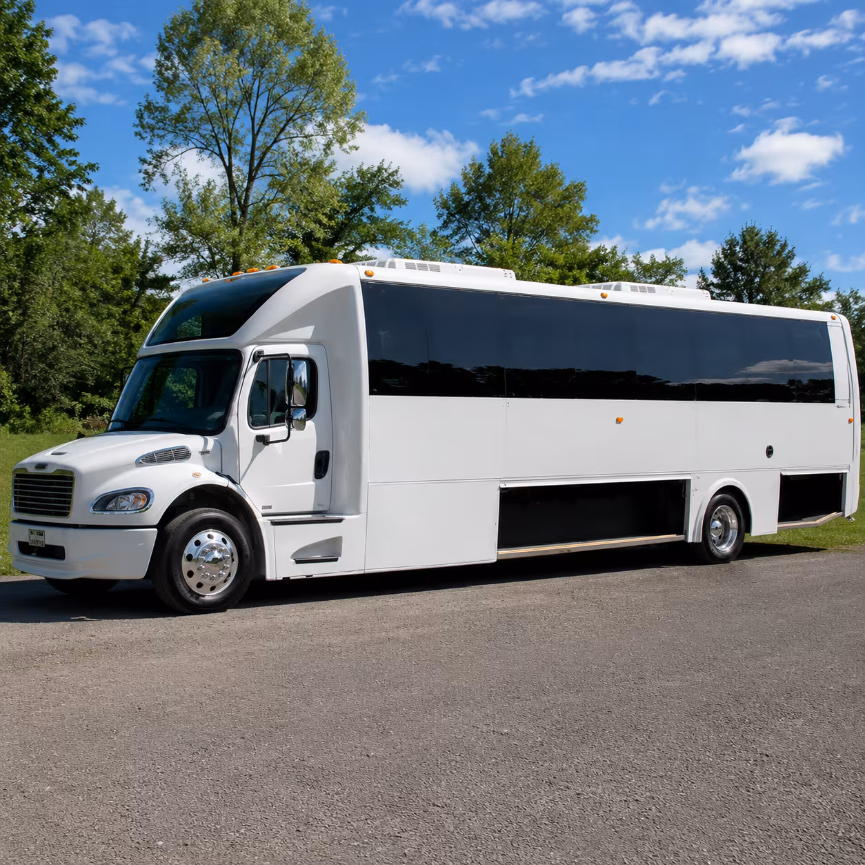 San Francisco Concert & Music Festival Transportation party bus exterior