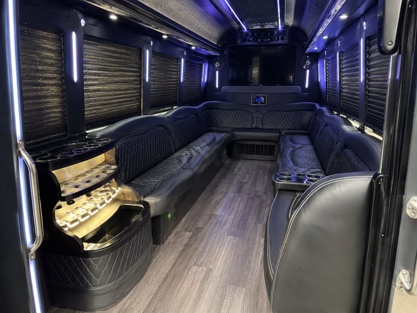 San Francisco Private Event Transportation party bus exterior