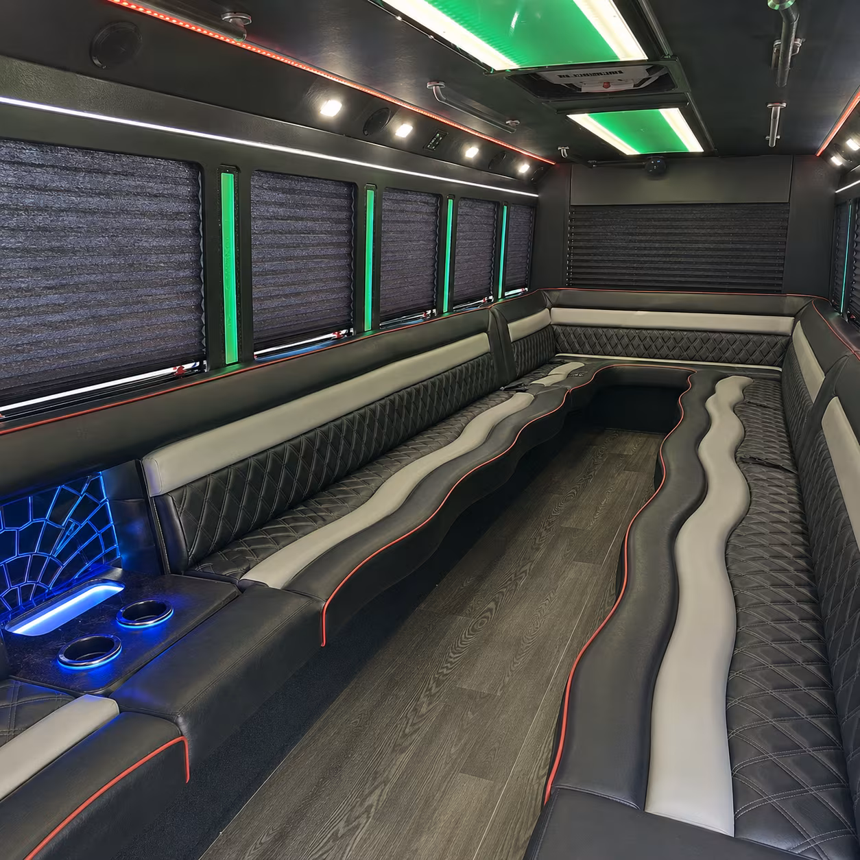 San Francisco Private Event Transportation party bus exterior