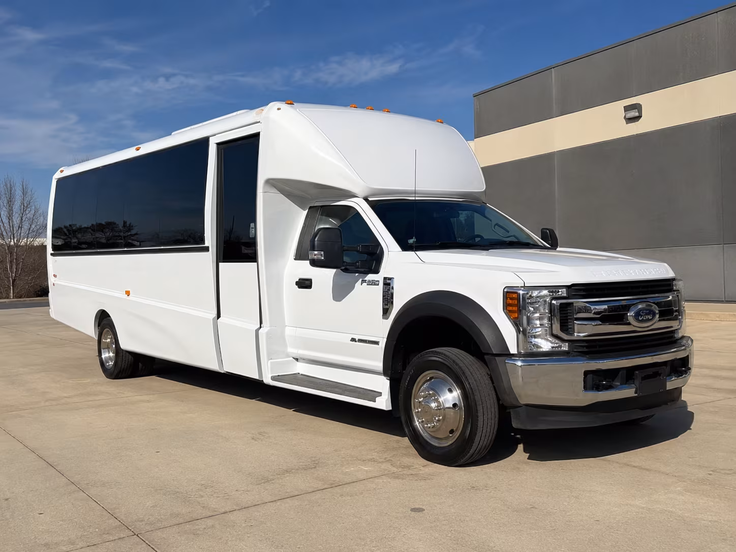 San Francisco School Event Transportation party bus exterior