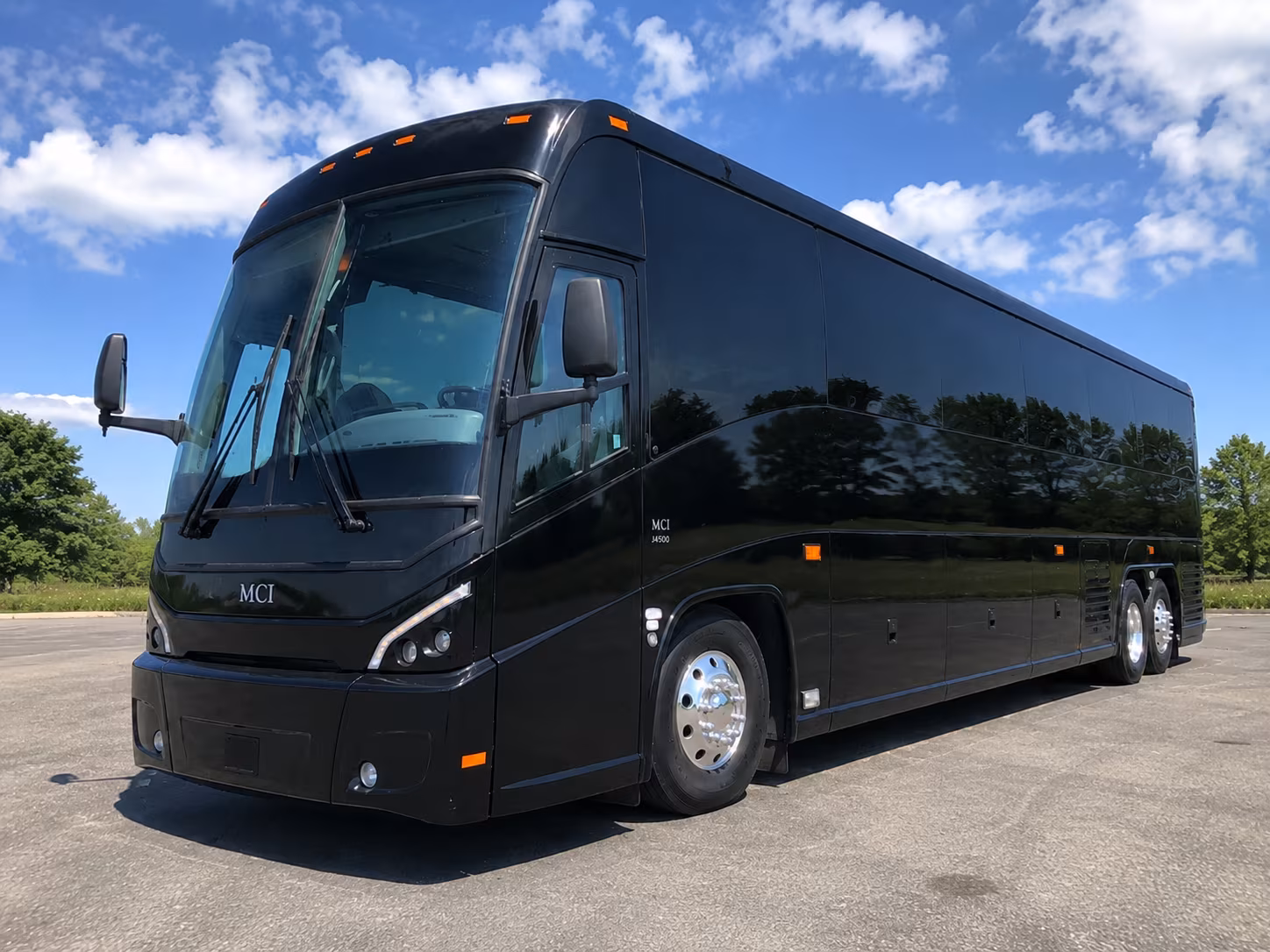 San Francisco School Event Transportation party bus exterior