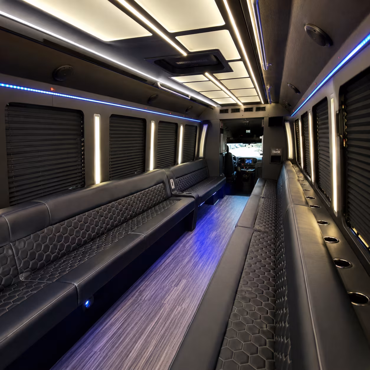 San Francisco Winery Tour & Pub Crawl Transportation party bus exterior