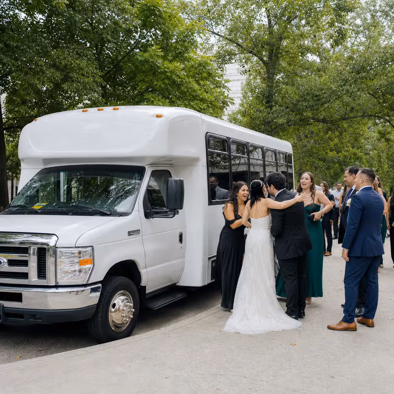 San Francisco Wedding Transportation fleet vehicle