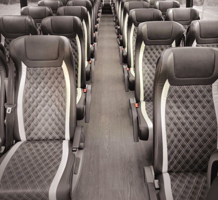 charter bus company Concord California sales team