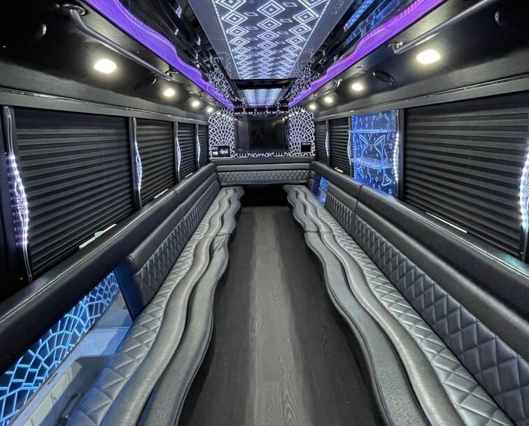 Santa Cruz party Bus Rental