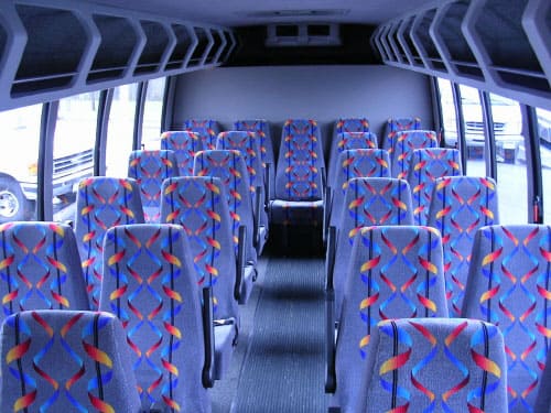 Santa Cruz 15-35 Passenger Minibuses Interior