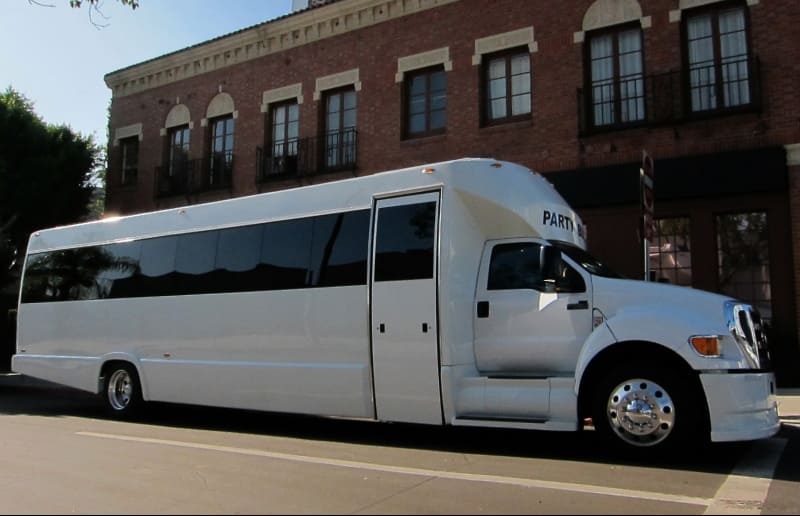 Concord 30 Passenger Party Bus White